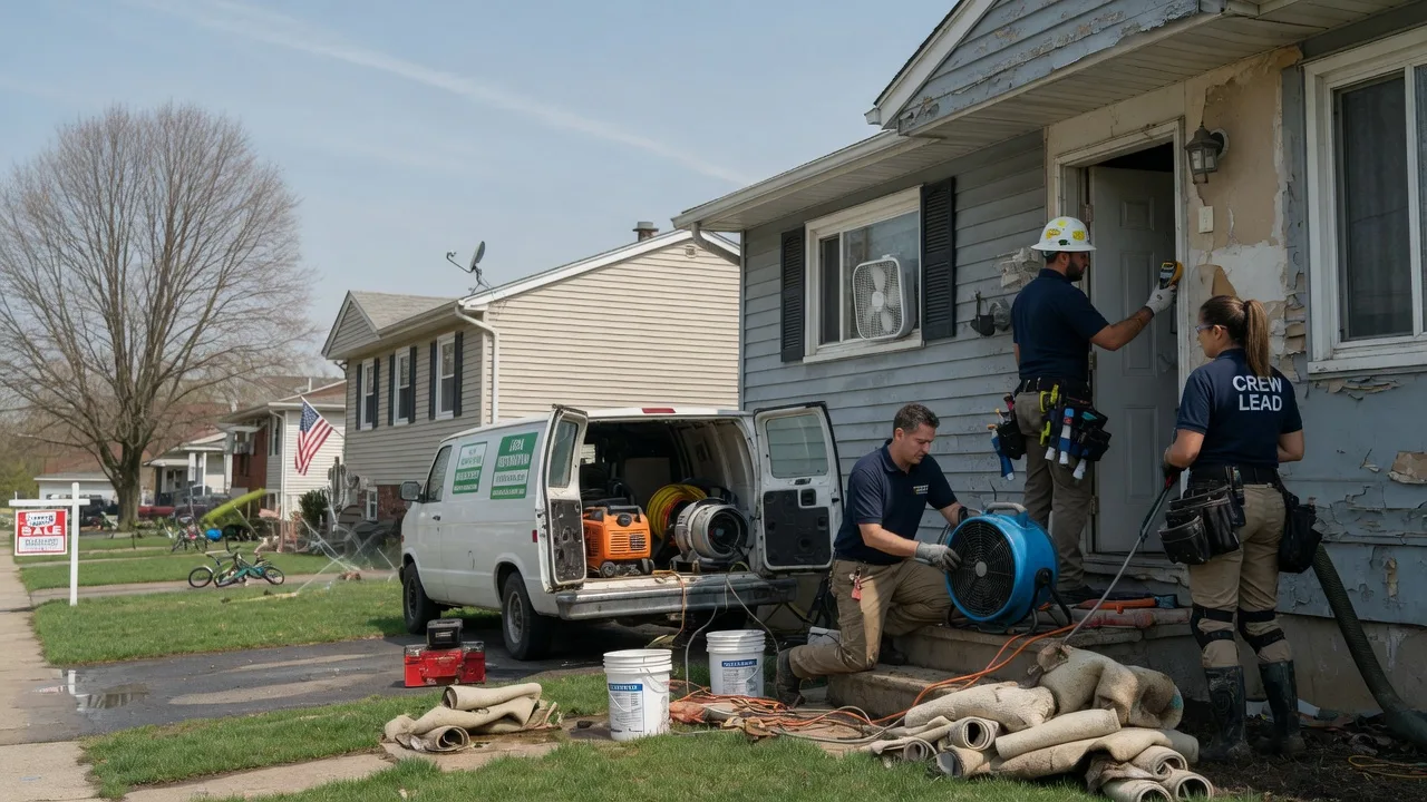 Flood Cleanup in Bradley Beach, NJ near me